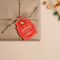 Открытка-шильдик на подарок «Волшебного года», 5 × 9 см